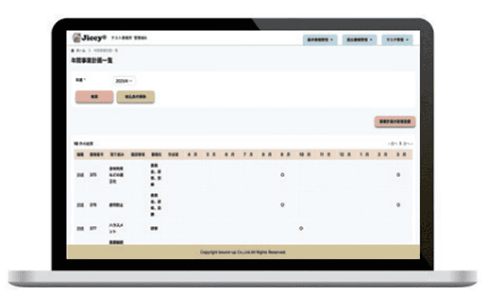 テンプレートやマニュアルでサポート!!